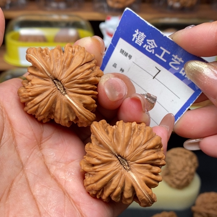 文玩核桃吊坠43全品四座楼