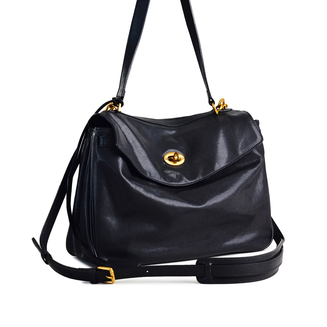 【沐壤 巴黎秀】腋下单肩斜挎包大容量凯莉托特包女包头层牛皮