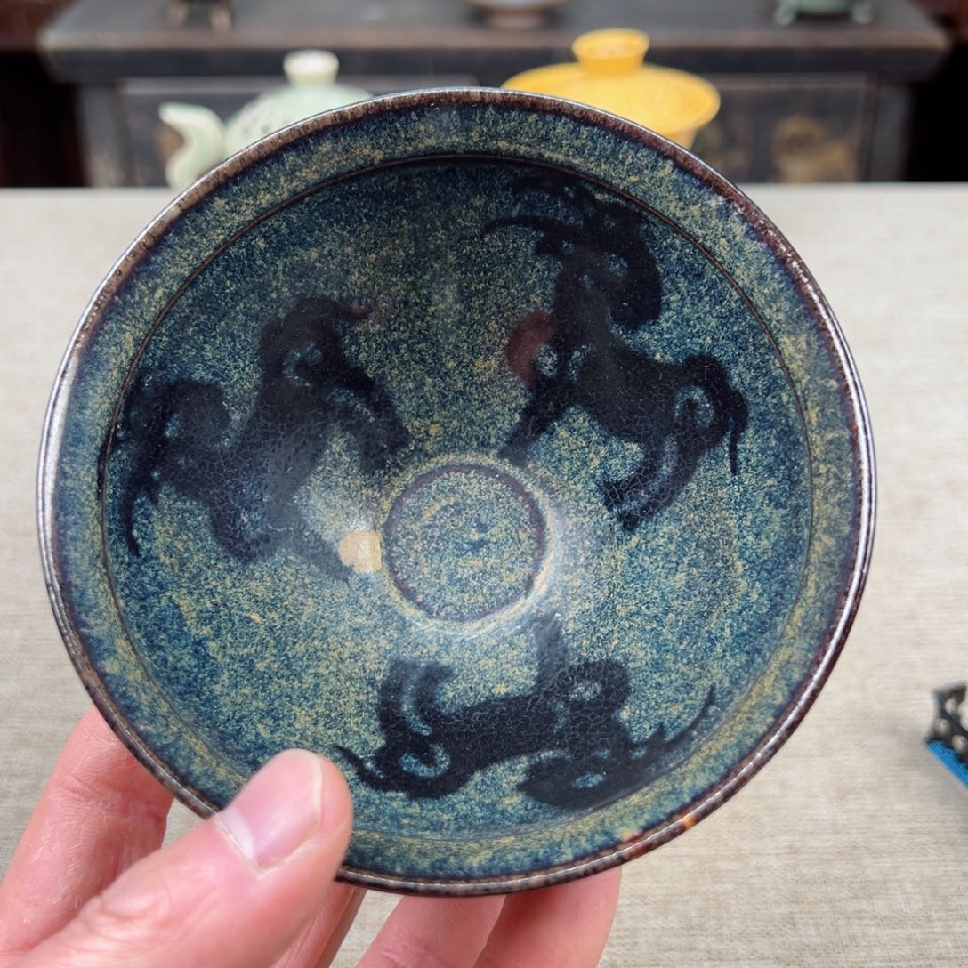 瓷片正能量陶瓷艺术品