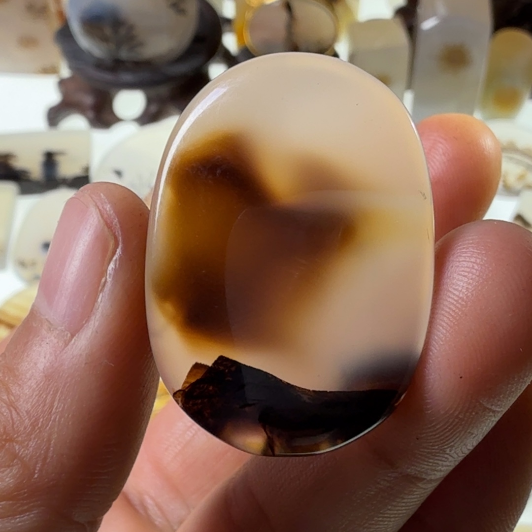 玛瑙/玉髓未镶嵌珠宝半成品