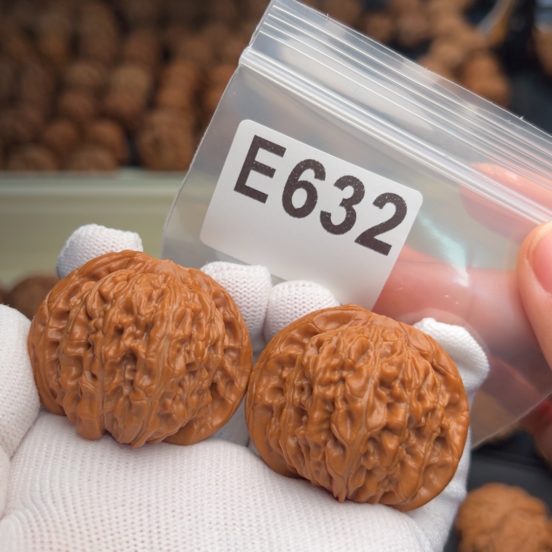 吊坠文玩核桃E632汉高楼43