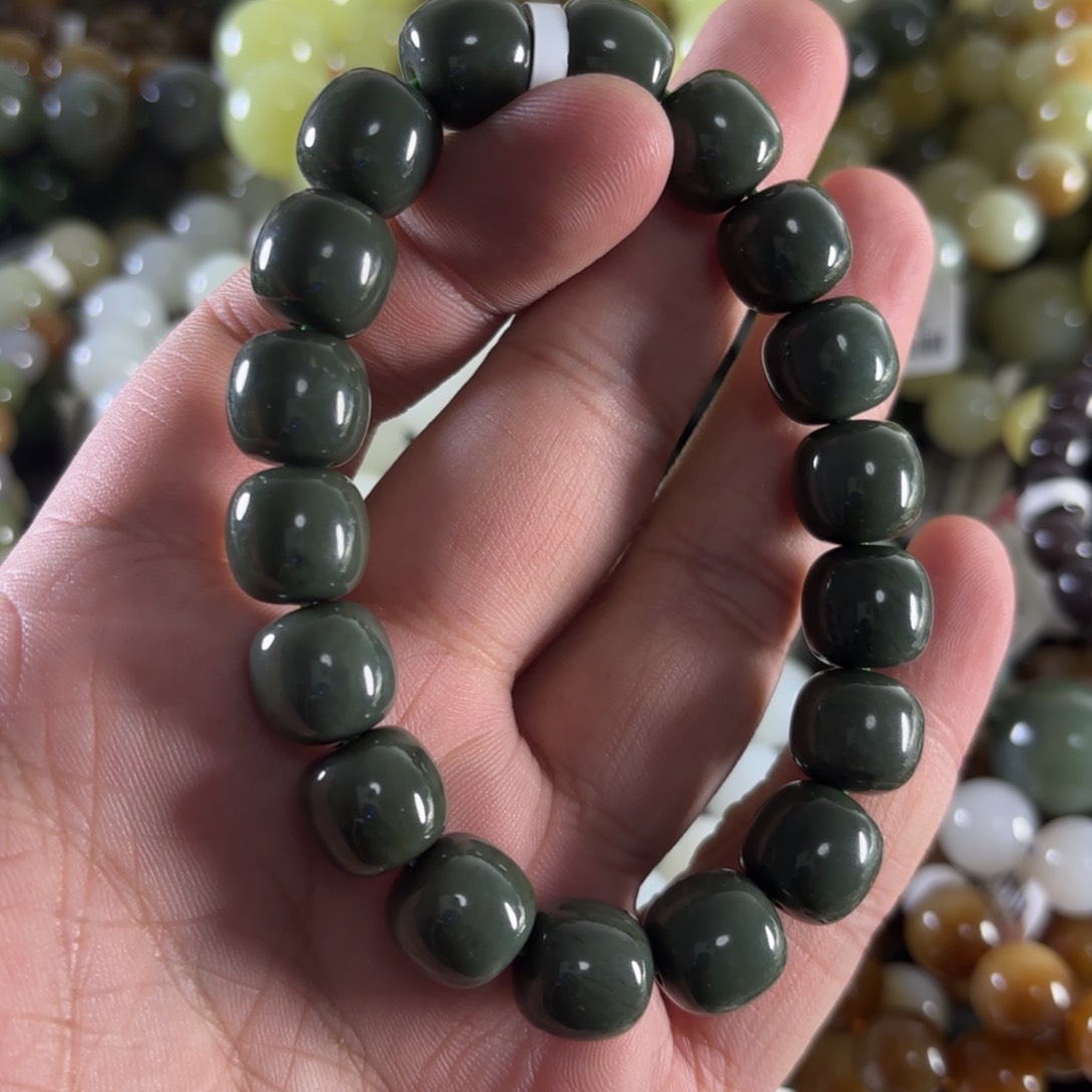 和田玉手链未镶嵌W88