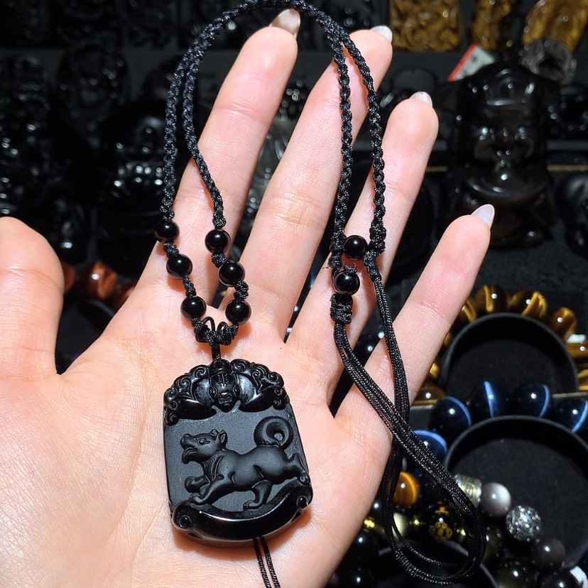 【闪购商品】未镶嵌黑曜岩珠宝奇石A****u