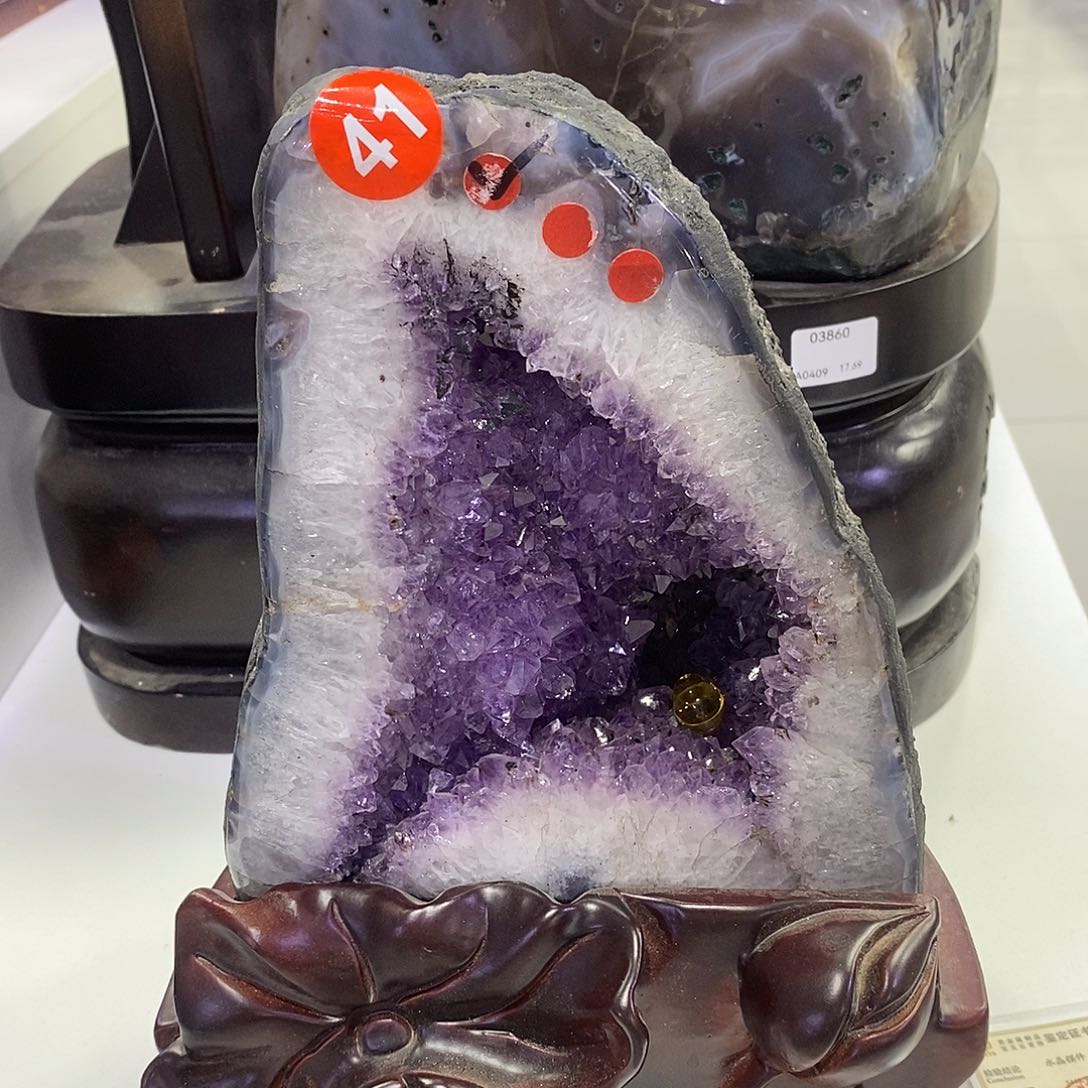 未镶嵌紫晶大型摆件（非配饰）田