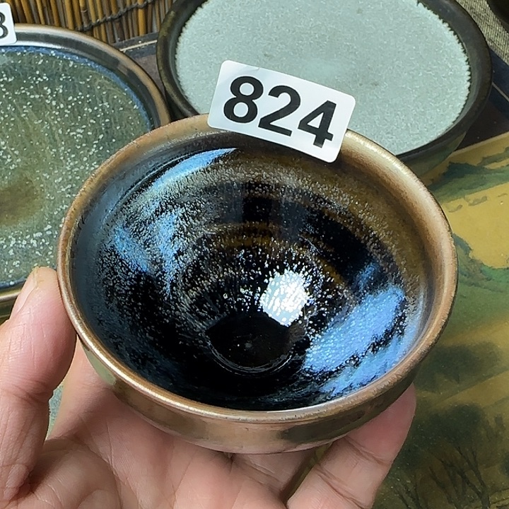 茶盏建盏杯主人杯龙窑柴烧