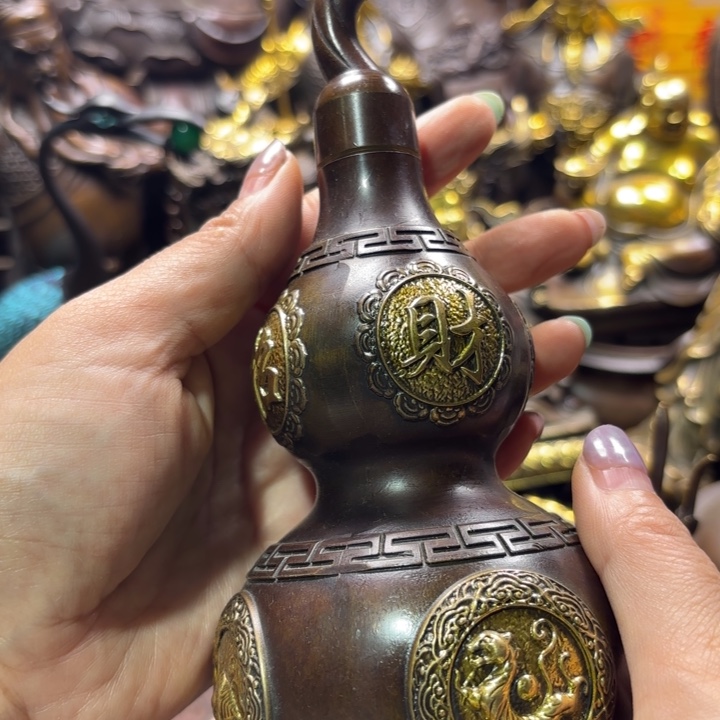 铜器摆件收收藏藏