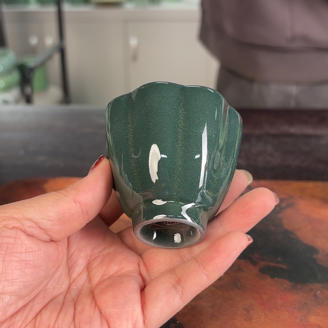 淼***音龙泉云间青瓷小米茶器