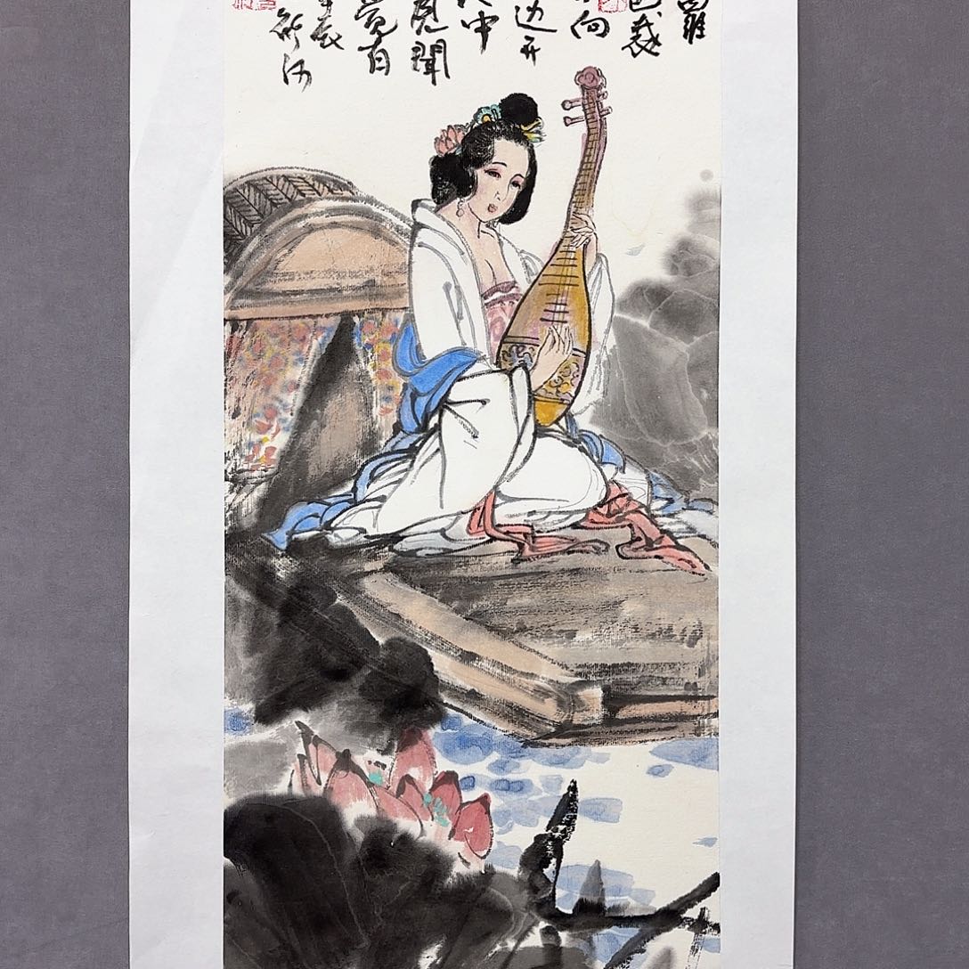 国画国画纯手绘作品请放心去藏