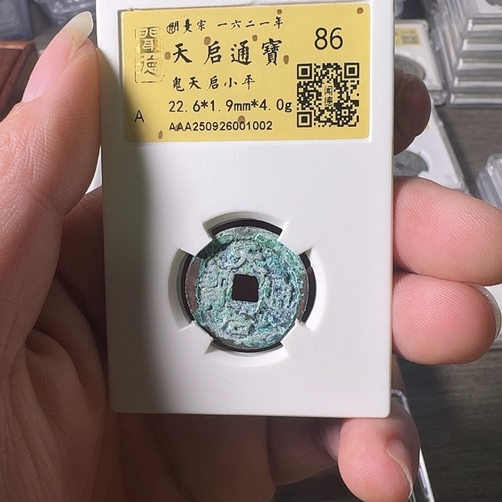 铜A闻博文化天启通宝
