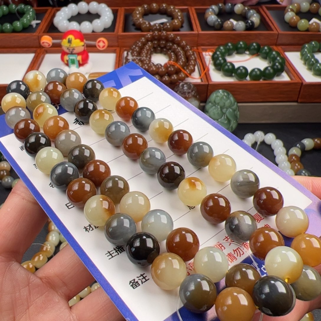 和田玉手链未镶嵌