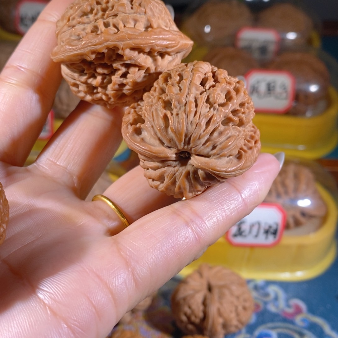 吊坠文玩核桃晓*莲花