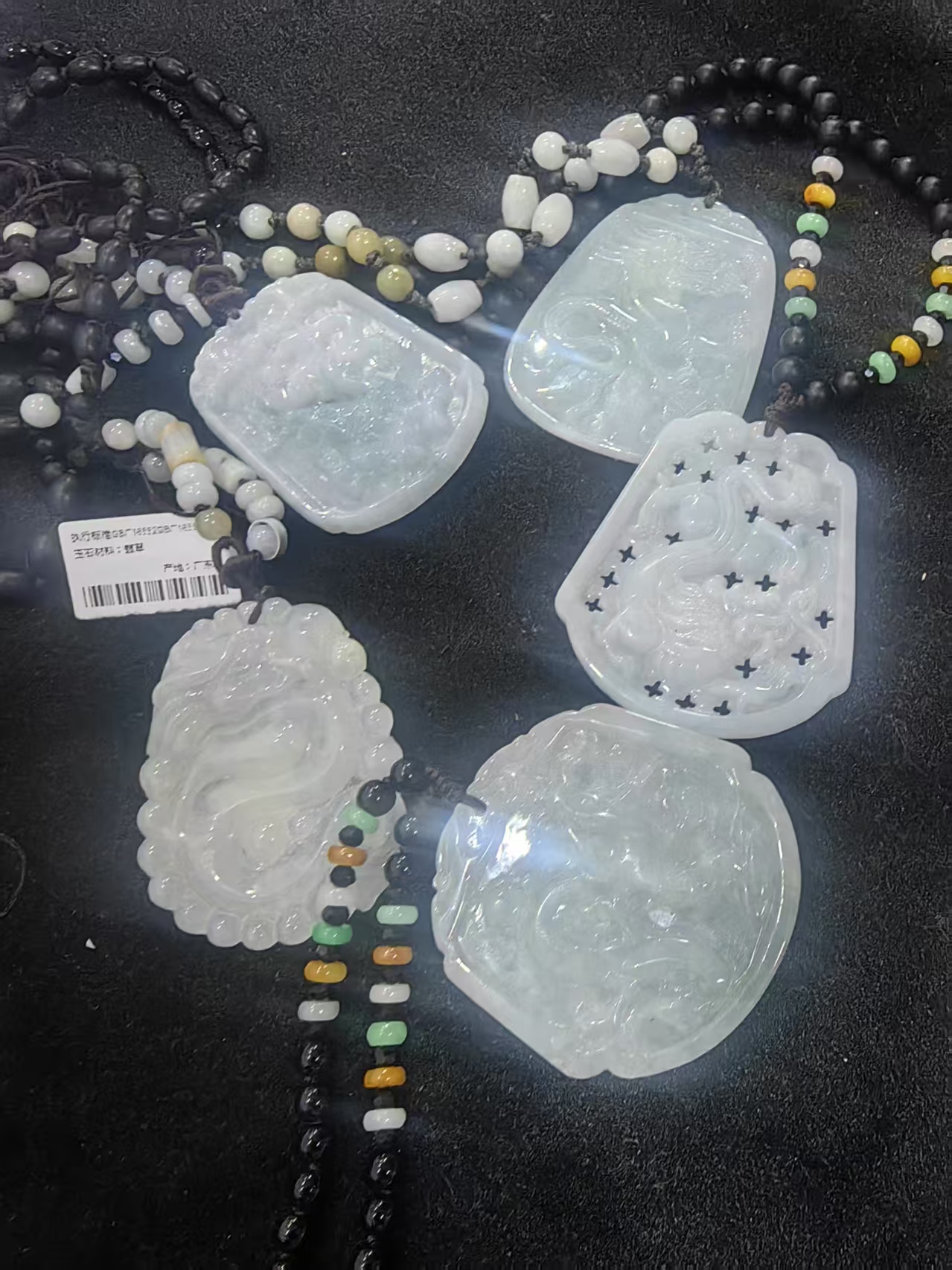 非金属珐琅吊坠 主播推荐精美龙牌挂件多样性发一