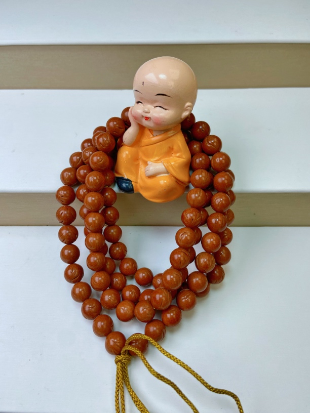 陕西秦岭龙纹正圆脖挂