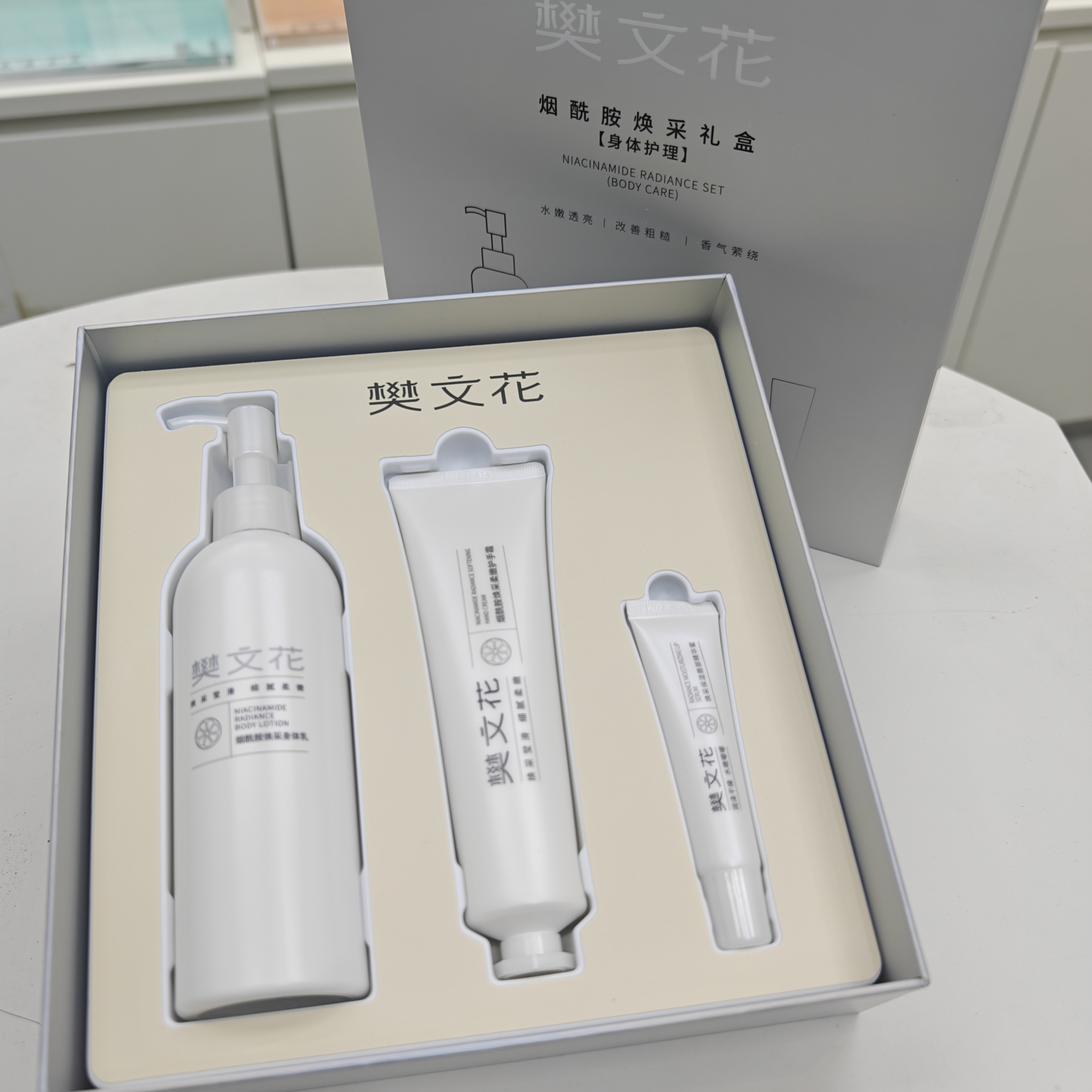 烟酰胺焕采礼盒【身护理】