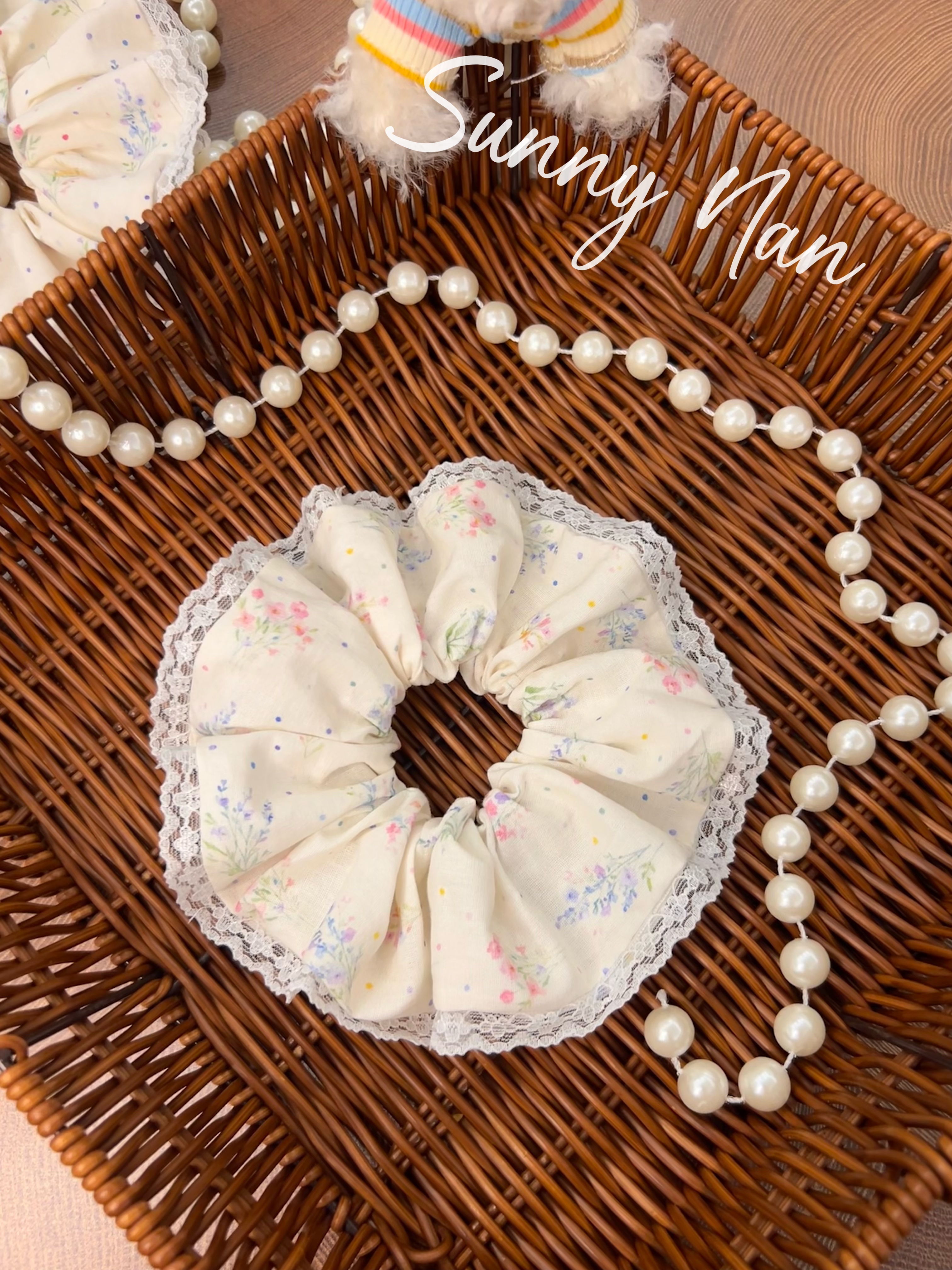 手作大肠发圈 温柔花漾 满20包邮