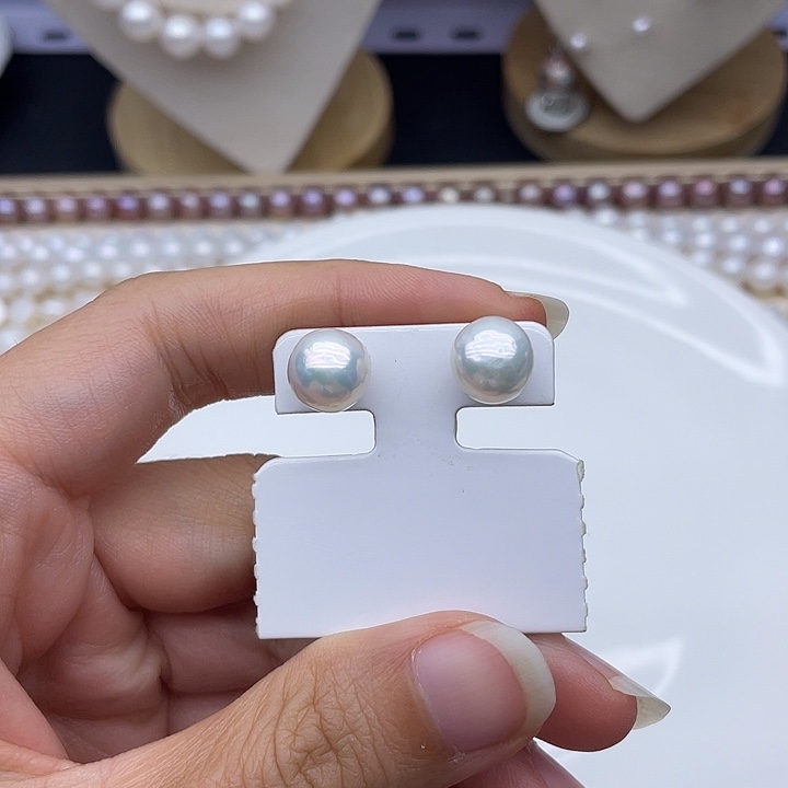 淡水珍珠颈饰银S925镶嵌