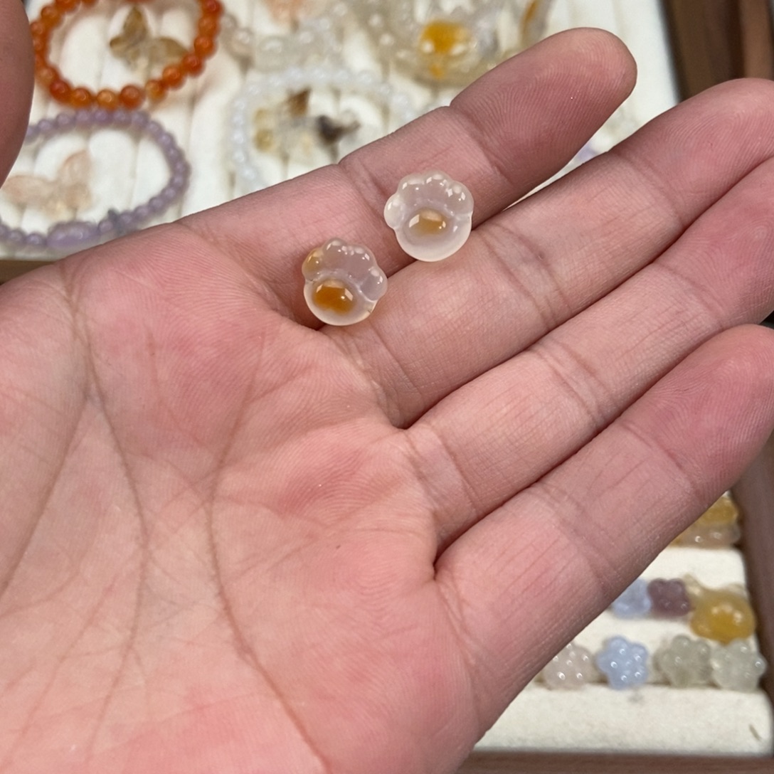 您***.玛瑙/玉髓未镶嵌手链心肝