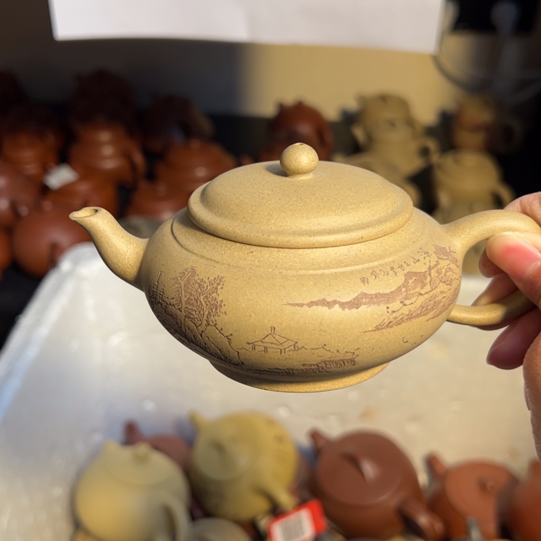紫砂茶壶宜兴紫砂壶本段瑕