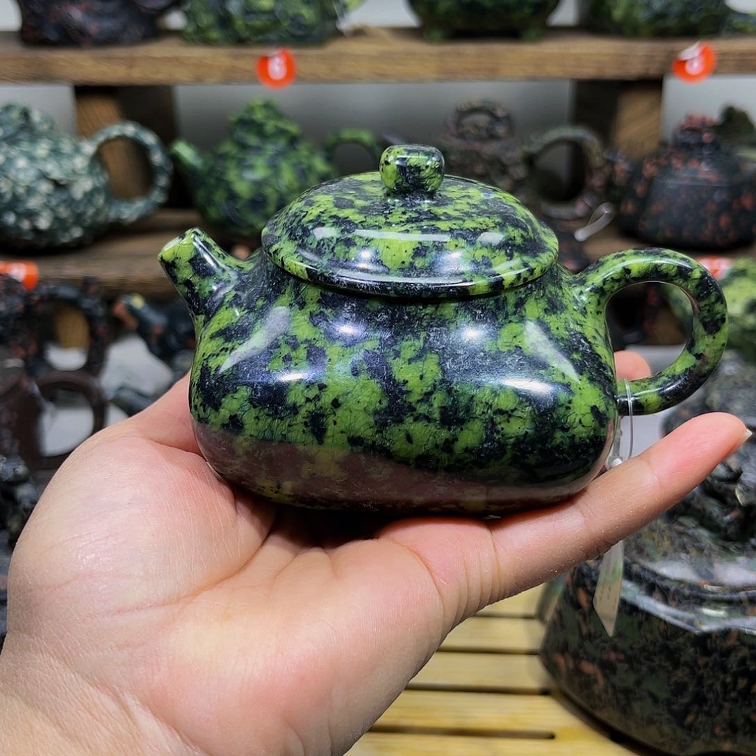 大***光藏玉药王石精品壶