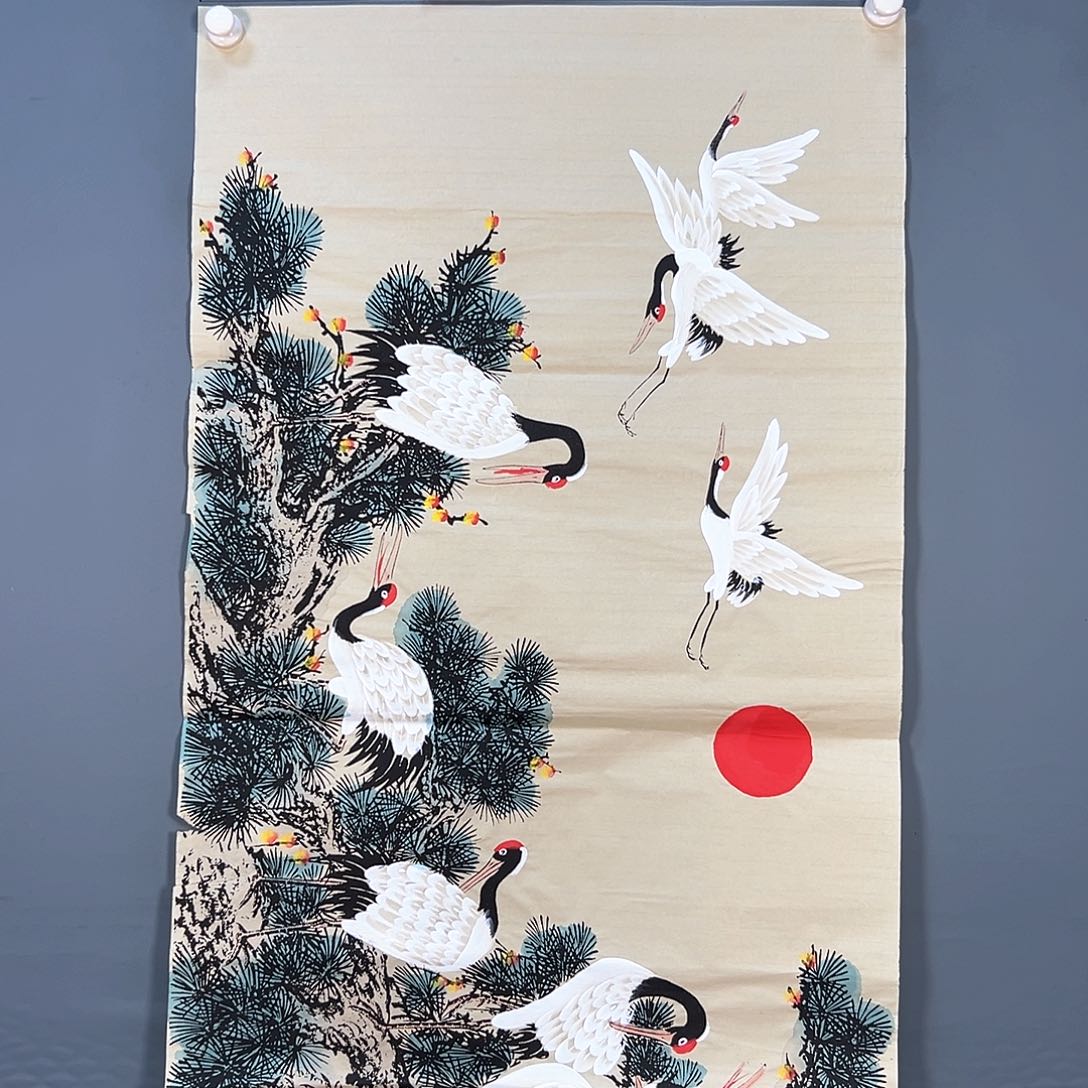 国画737 花鸟和花蝴蝶等动物