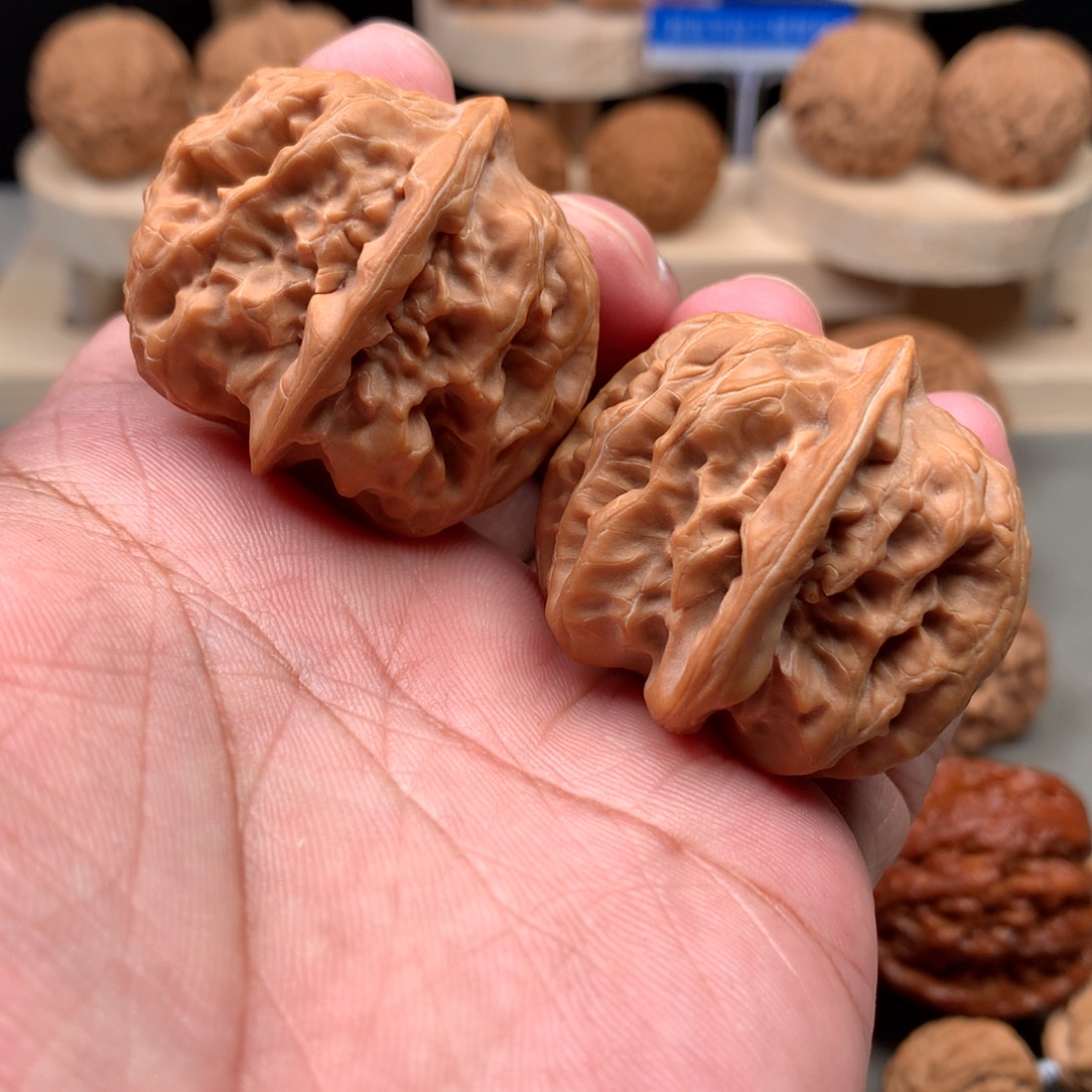 吊坠桃核平谷方块