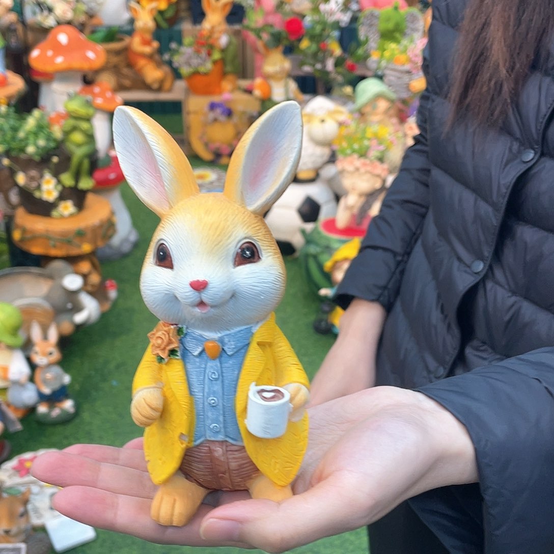 红陶花园庭院摆件
