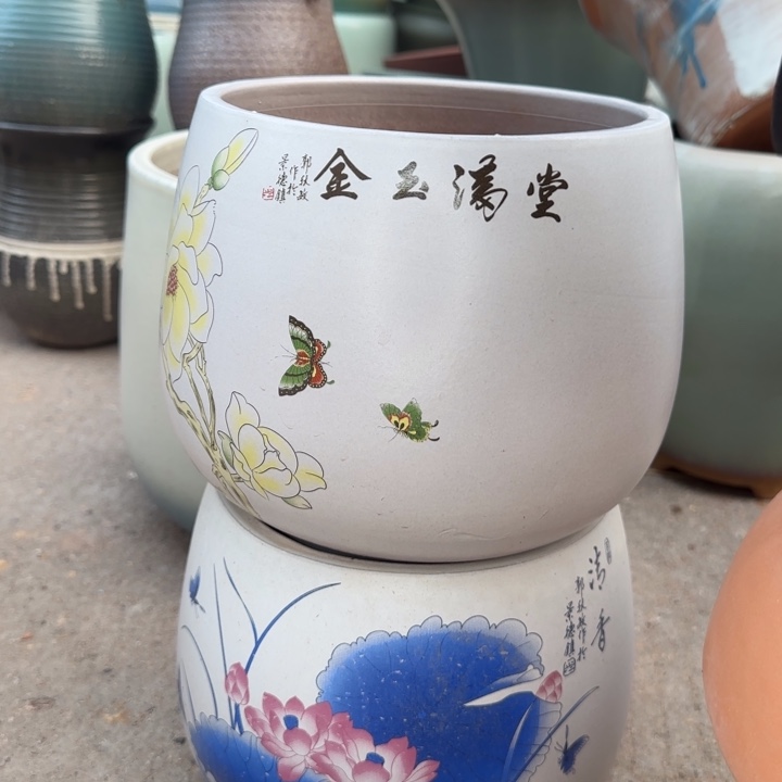 瑕疵花盆处理啦口18高18