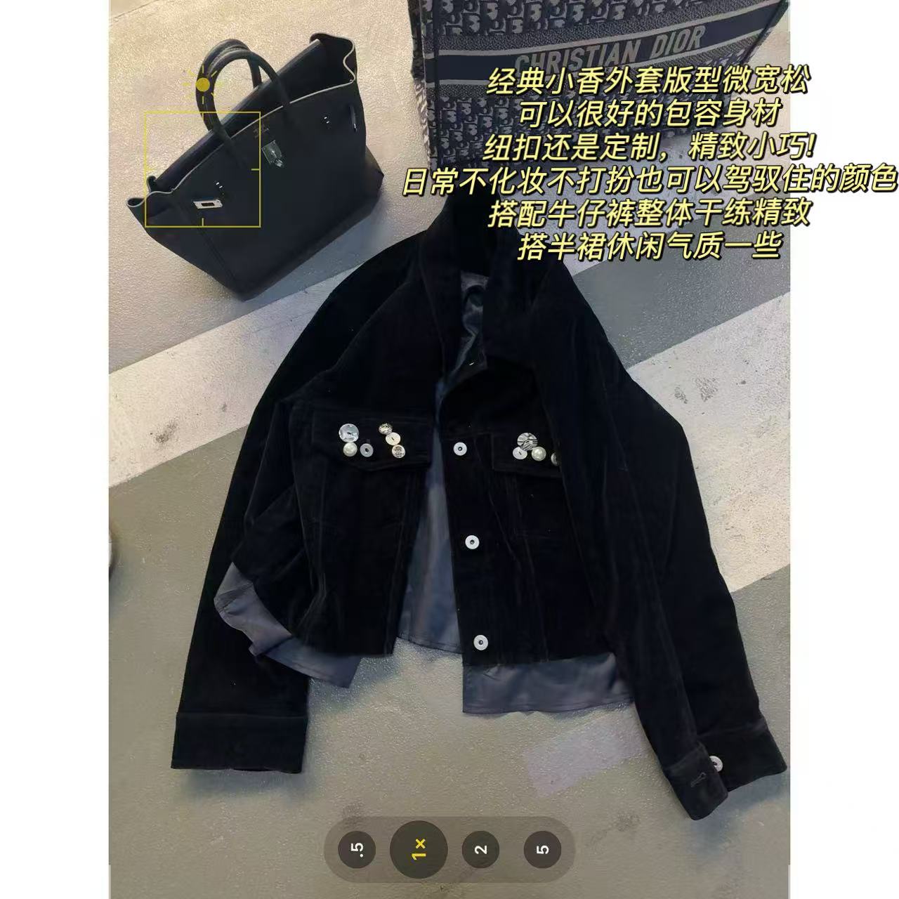 徐秋阳 巴黎古董店  春季新款百搭时尚休闲显瘦显白外套12166