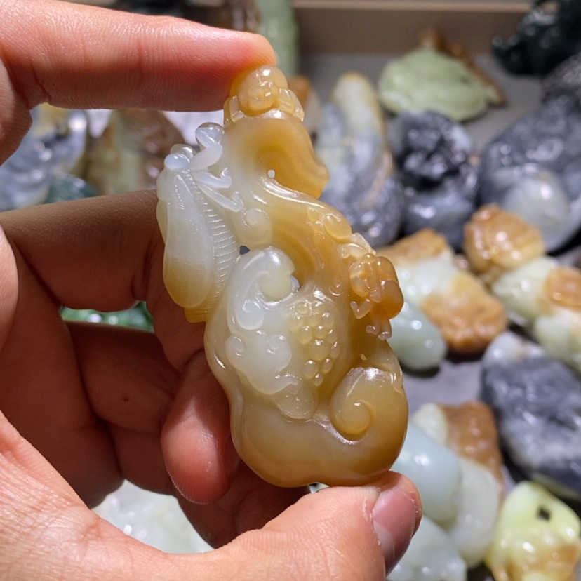 【闪购商品】和田玉把件未镶嵌我*李