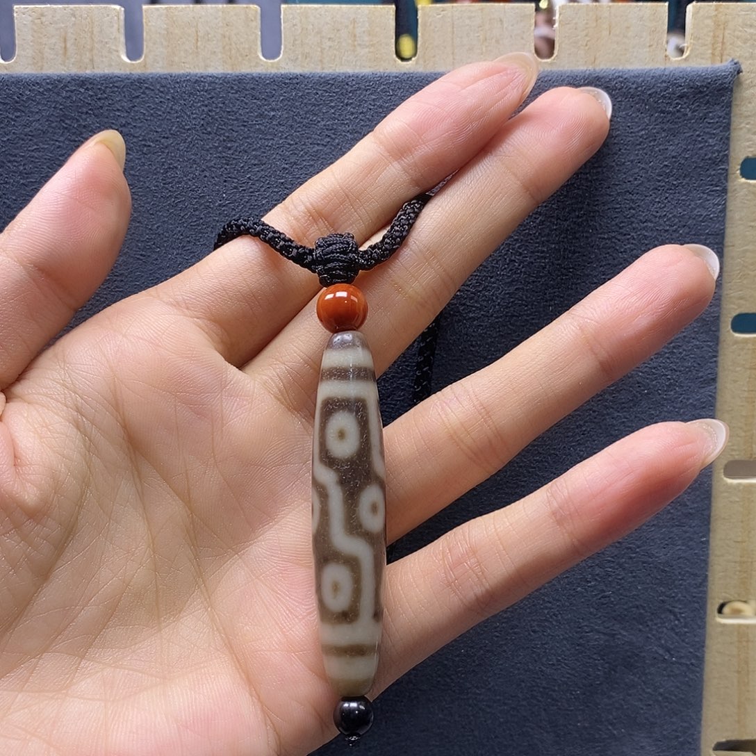 探***长玛瑙/玉髓未镶嵌颈饰