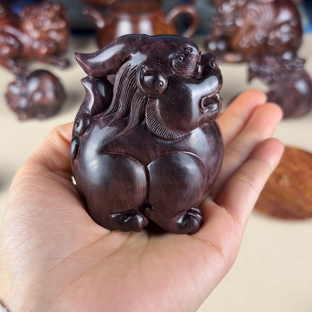 黄花梨/降香黄檀把件用****7把件