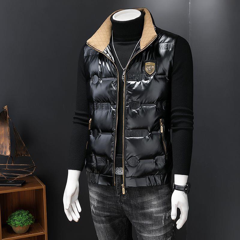 冬季新款羽绒马甲男款背心男士外套男秋冬款夹克男外衣秋冬背心男