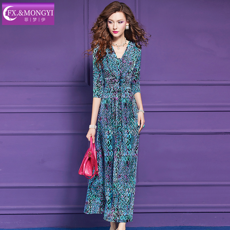 菲梦伊新款时尚连衣裙66682