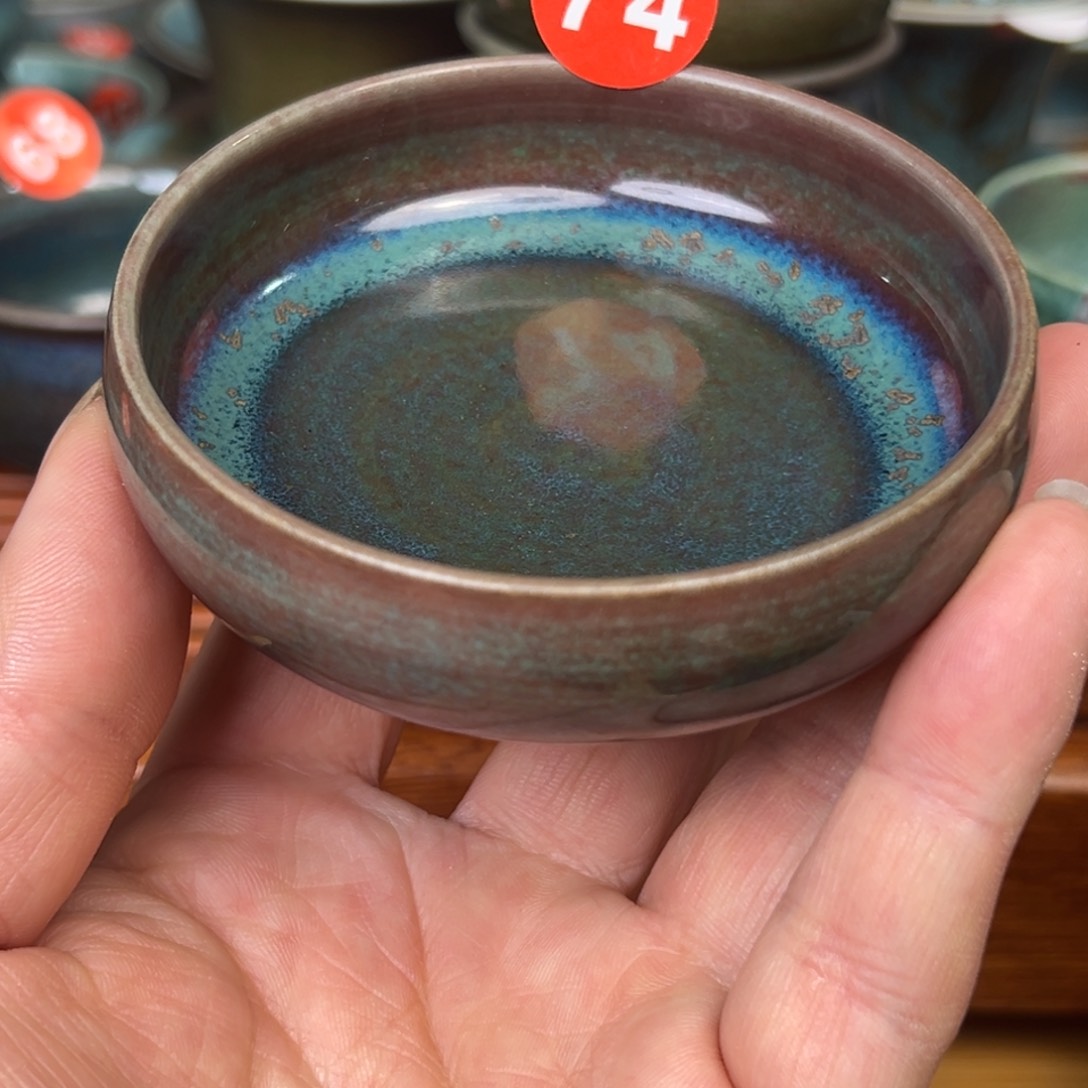 手工制作钧窑茶器