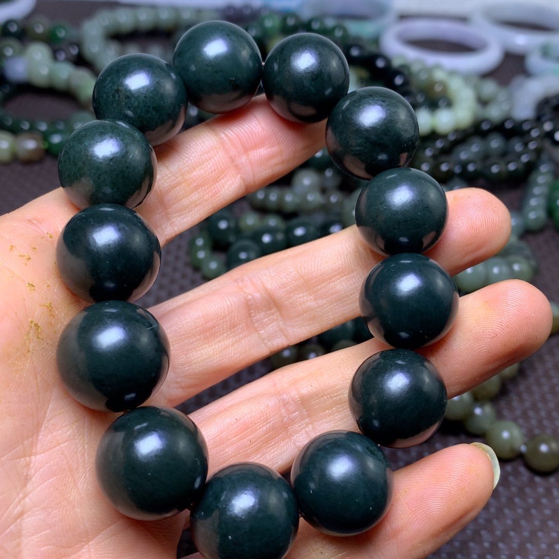 未镶嵌手串和田玉