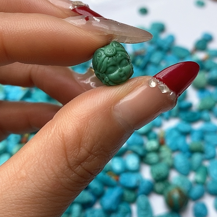 绿松石珠宝奇石未镶嵌