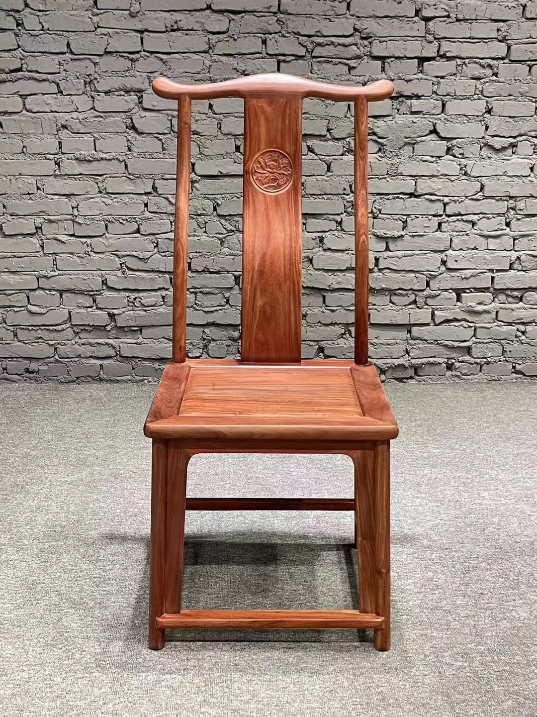 实木赞比亚血檀餐桌椅子