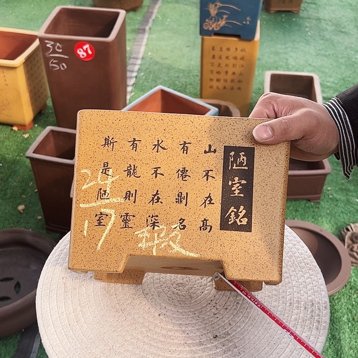 紫砂花盆紫砂花盆