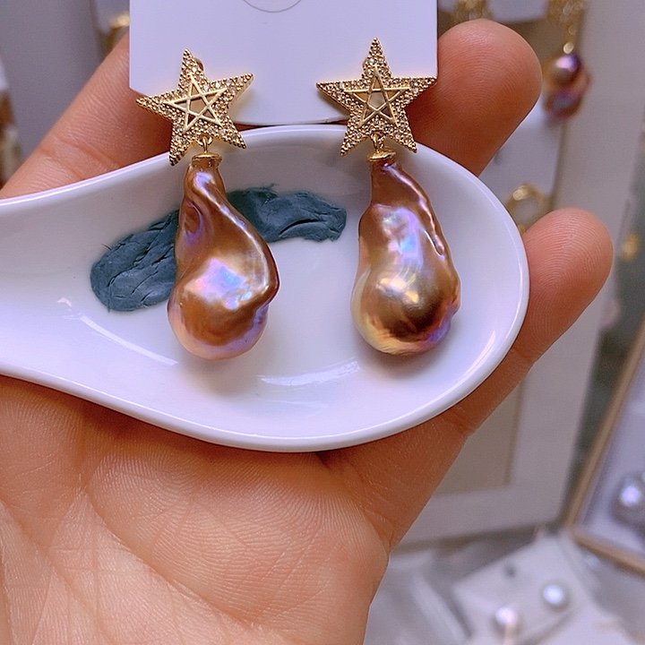 淡水珍珠颈饰合金哮*