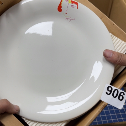 瓷片摆件工艺品瓷器摆件777 