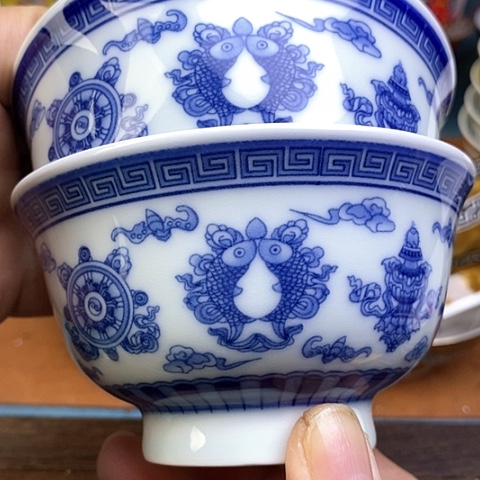 景德镇陶瓷藏式茶碗