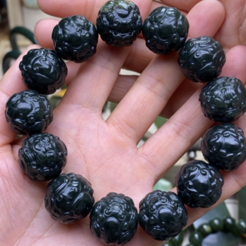 【闪购商品】和田玉手串未镶嵌何**尘