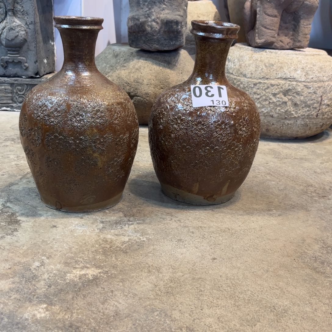 有机玻璃可以放水可以插花老物件