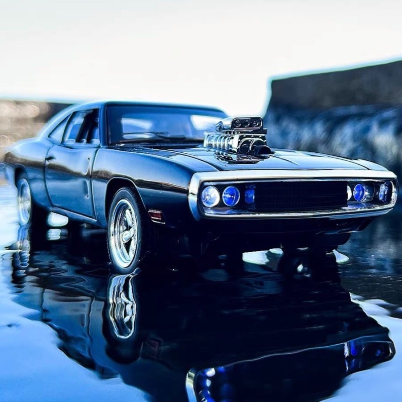 经典道奇战马合金车模型仿真汽车模型玩具车1:32精致收藏摆件礼品