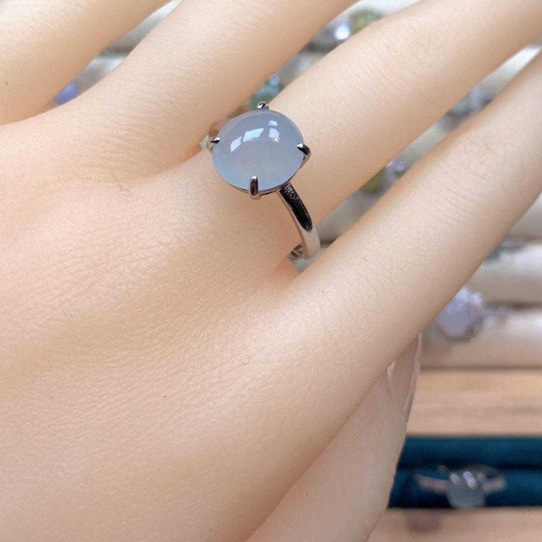 翡翠未镶嵌戒指翡翠