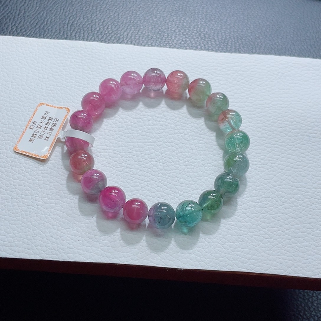 未镶嵌碧玺手链10.2mm左右