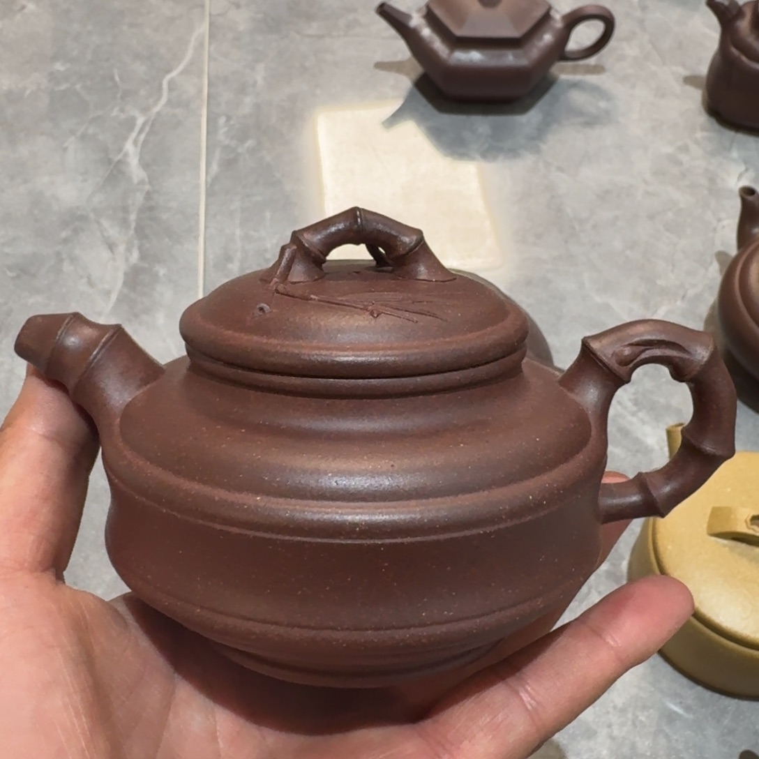 紫砂茶壶我是你的小可爱啊