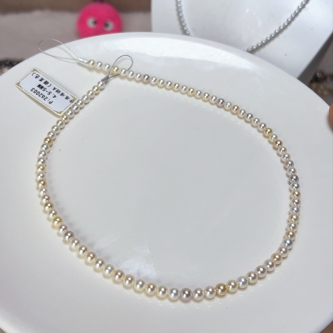 海水珍珠颈饰18K金镶嵌