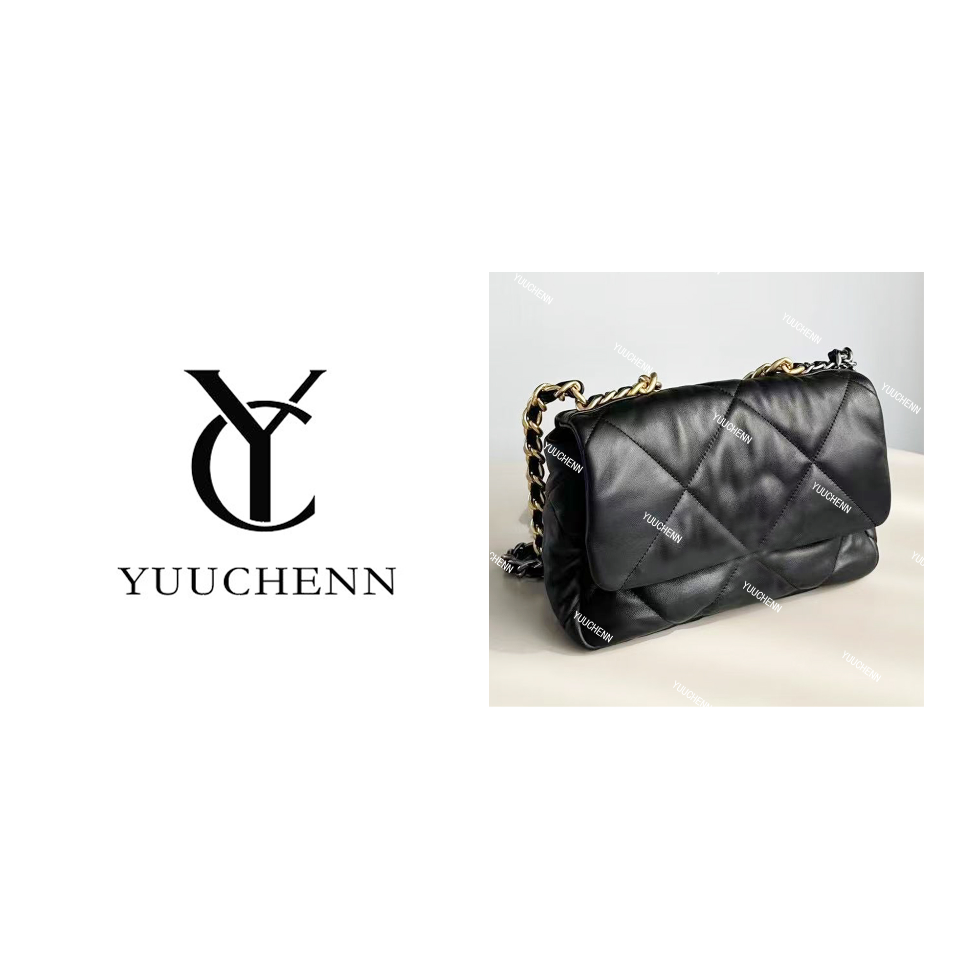 YUUCHENN26cm时尚休闲个性女士斜挎包包HH5588
