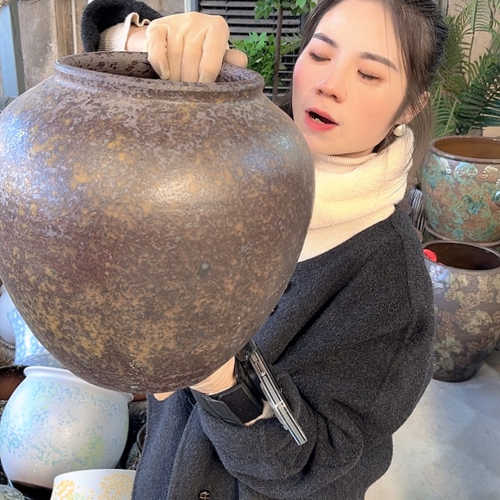 正品口18高28花盆……